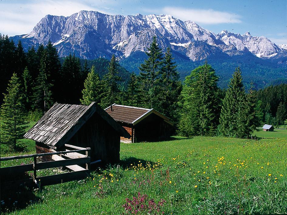 Appartementhaus Alpenrose Wallgau Exterior foto
